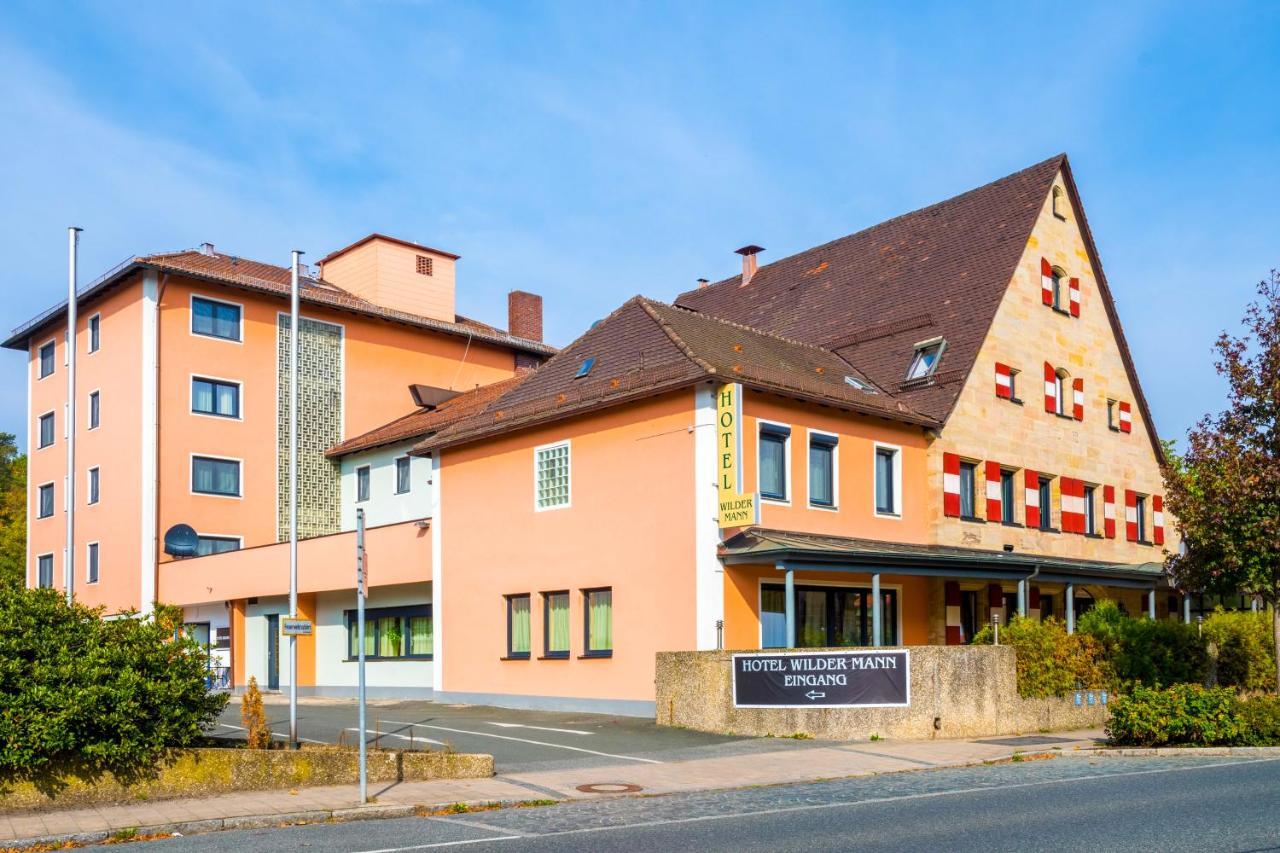 Hotel Wilder Mann Rückersdorf Exterior foto